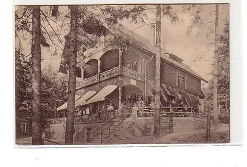 40458 Ak Heidelberg Restaurant auf dem Königstuhl 1909