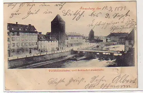 40442 Ak Strassburg Türkheimstaden & Schlachthausbrücke