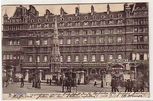 40415 Ak London Charing Cross Station 1904