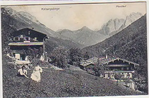 40399 Ak Kaisergebirge in Tirol Fonglhof 1908