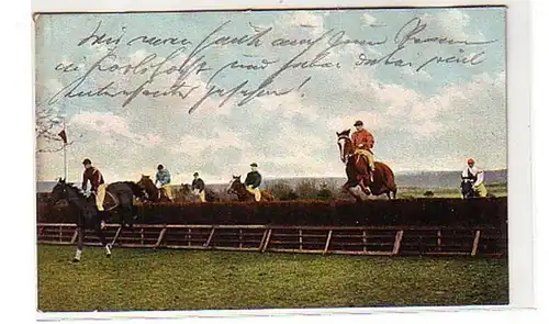 40331 Ak équitation Sports équipètre piste 1906