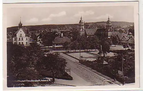 40324 Ak Freudenstadt Schwarzwald Marktplatz um 1940