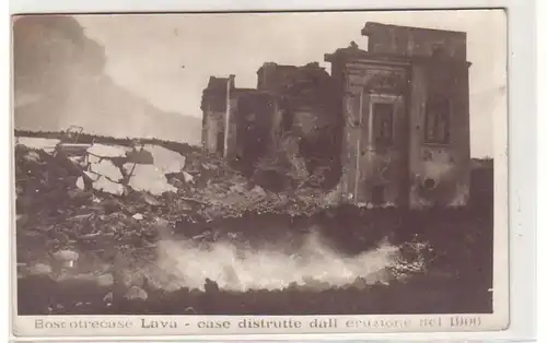 40275 Ak Boscotrecase Zerstörungen durch Vulkanlava 1906