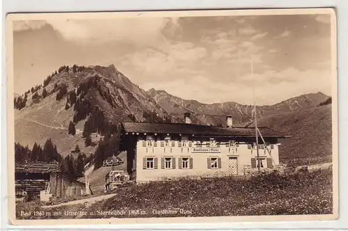 40162 Ak Unspitzelioch Hostel Rose vers 1940