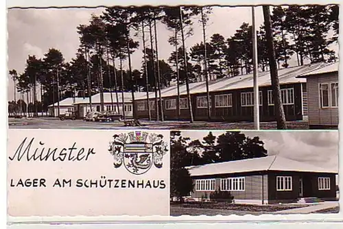 40078 Ak Münster Stock am Stützhaus 1957