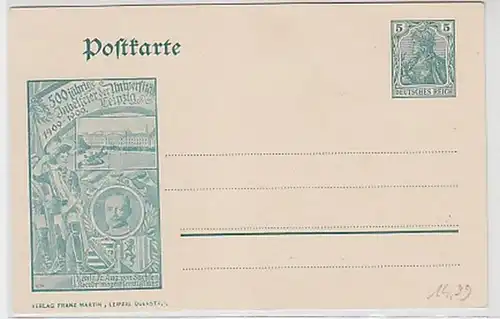 40069 Ganzsachen-Ak 500 Jahre Universität Leipzig 1909