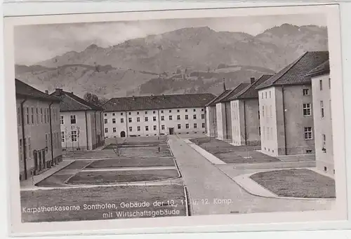 40049 Ak Sonthofen im Allgäu Karpathenkaserne um 1940
