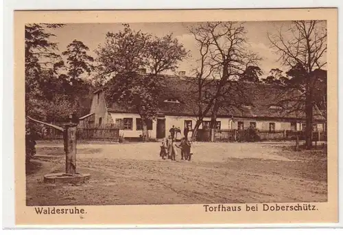 39978 Ak Torfhaus bei Doberschütz Waldesruhe um 1930