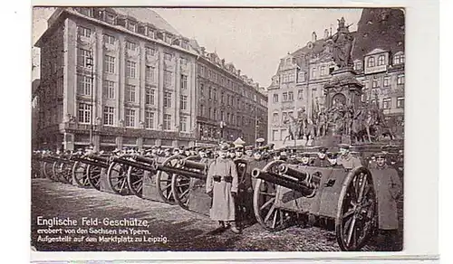 39894 Feldpost Ak Leipzig eroberte Geschütze 1915