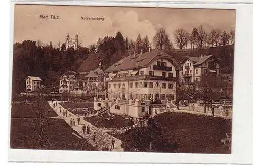 39790 Ak Bad Tölz Kalvarienberg um 1920
