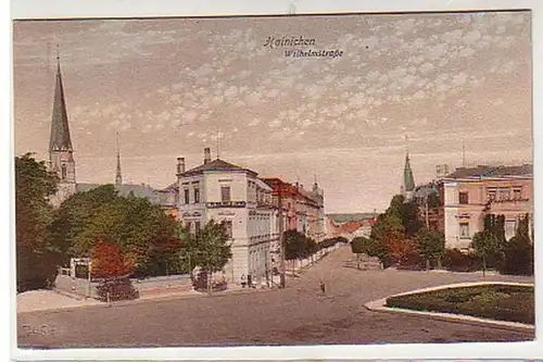 39782 Ak Hainichen Wilhelmstrasse um 1910