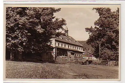 39778 Photo Ak Pension Ebenhof en Bavière vers 1940