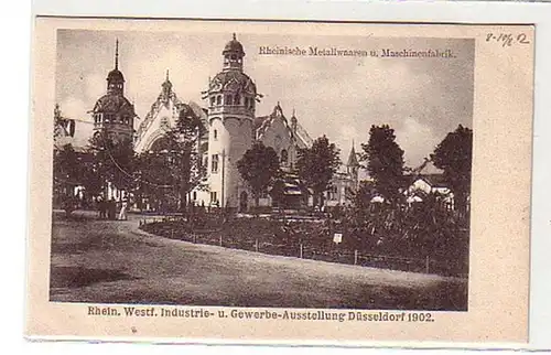 39698 Ak Rhein. Industrie Exposition Düsseldorf 1902