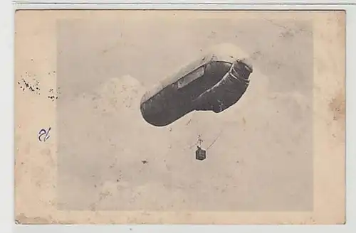 39665 Feldpost Ak militaire ballon de dirigeable 1916
