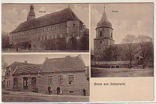 39651 Multi-image Ak Gruss de Schochwitz vers 1910