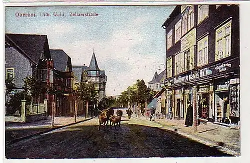 39588 Ak Oberhof Thüringen Zellaerstrasse vers 1922