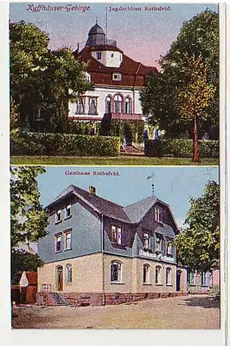 39579 Ak Rathsfeld Gasthaus und Jagdschloß um 1920