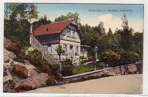 39465 Ak Siebenlehn Stadtbad Siebenlehn um 1910