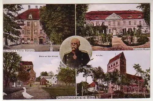 39462 Mehrbild Ak Schönhausen an der Elbe um 1910