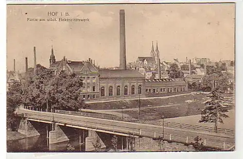 39444 Ak Hof Lot de la centrale électrique urbaine 1918