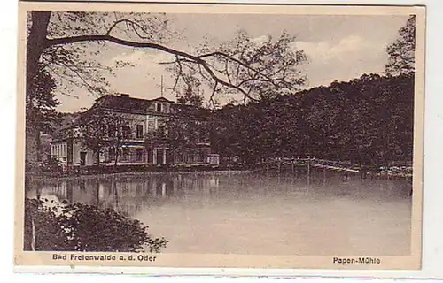 39430 Ak Bad Freienwalde a.d. Ou Papen Mühle 1926