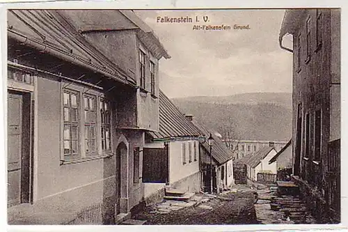 39422 Ak Falkenstein i.V. Alt-Falkenstein Grund um 1910