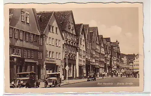 39405 Ak Bad Hersfeld Breite Strasse um 1940