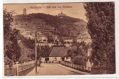 39390 Ak Oberlössnitz Blick nach dem Spitzhaus 1921