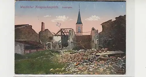 39378 Poste de terrain Ak Fossigen (Lorraine) en guerre 1916