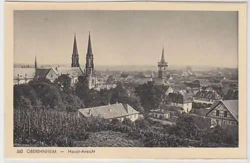 39348 Ak Oberehnheim Obernai Vue principale vers 1930