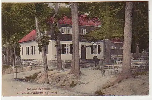 39297 Ak Hohwaldschänke am Fuße des Valtenberges 1920
