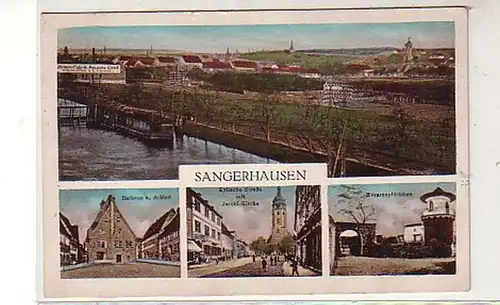 39227 Multi-image Ak Sangerhausen Rue Kylienne etc.1918