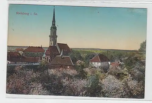 39159 Ak Radeberg in Sachsen Totalansicht um 1910