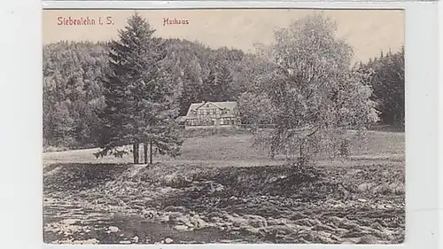 39046 Ak Siebenlehn in Sachsen Huthaus 1907