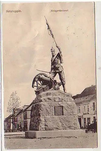 38916 Ak Neuruppin Kriegerdenkmal 1913