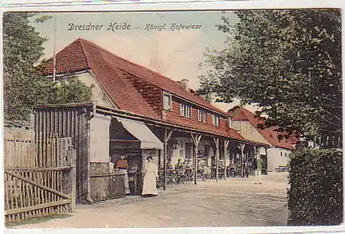 38901 Ak Dresdner Heide königliche Hofewiese 1913