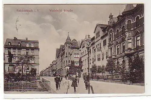 38896 Feldpost Ak Reichenbach Weinhold Straße 1916