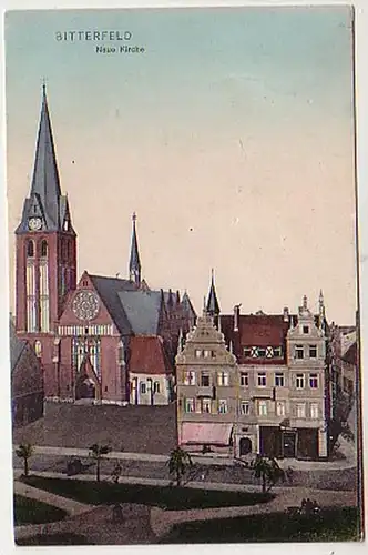 38894 Ak Bitterfeld nouvelle église 1908