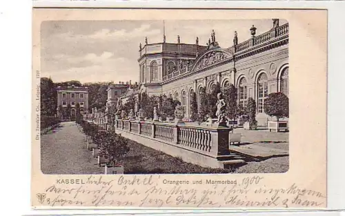 38890 Ak Kassel Orangerie et marbre bain 1900