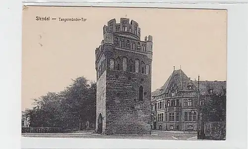 38704 Ak Stendal Porte de la fatigue de Tangermünder vers 1910