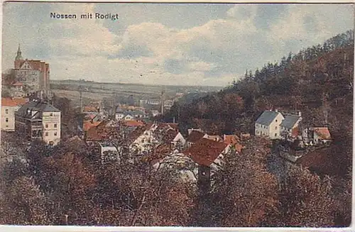 38697 Feldpost Ak Nossen mit Rodigt 1918