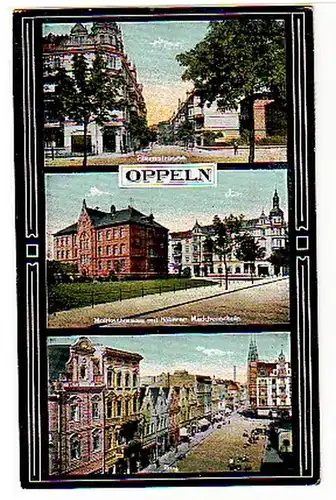 38686 Multi-image Ak Oppeln Sternstrasse, etc. 1919