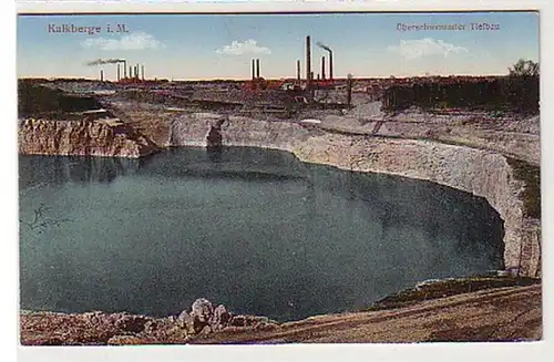 38600 Ak Kalkberge inondé de M. Construction de génie civil 1924