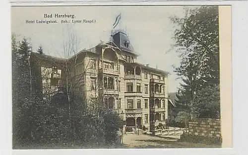 38548 Ak Bad Harzburg Hotel Ludwigslust um 1910