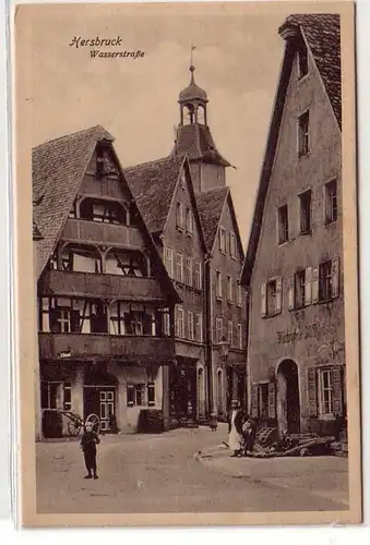38511 Ak Hersbruck Wasserstrasse um 1930