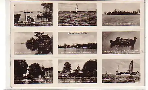 38497 Multi-image Ak Steinhuder Mer 1934
