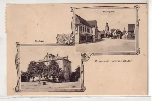 38496 mehrbild Ak Gruß aus Kieritzsch (Dorf) 1913