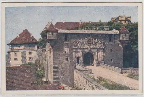 38495 Ak Tübingen Porte du Château 1922