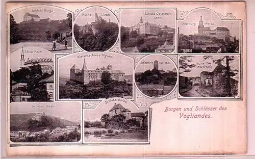 38474 Ak châteaux et chÃ©les du Vogtland vers 1920