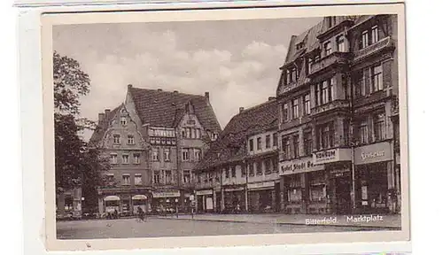 38471 Ak Bitterfeld Marché avec magasins 1958